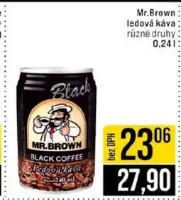 Jip Mr. Brown ledová káva nabídka