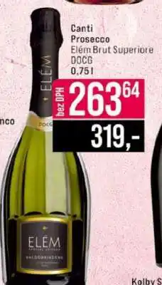 Jip Canti Prosecco Elém Brut Superiore DOCG nabídka