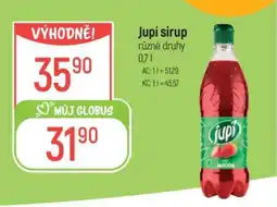 Globus Jupí sirup nabídka