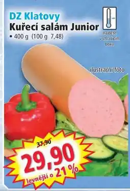 Norma Kuřecí salám Junior nabídka