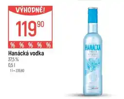 Globus Hanácká Vodka nabídka