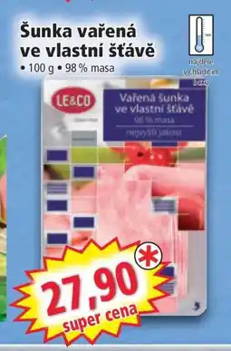 Norma ŠUNKA VAŘENÁ VE VLASTNÍ ŠŤÁVĚ nabídka