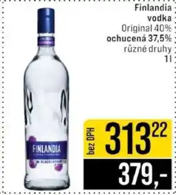 Jip Finlandia Vodka nabídka