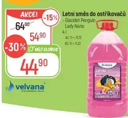Globus Letní směs do ostřikovačů - Glacidet Penguin Lady Nano nabídka