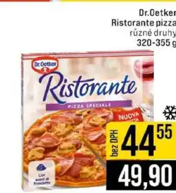 Jip DR. Oetker Ristorante pizza nabídka