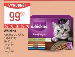 Globus Whiskas kapsičky pro kočky nabídka