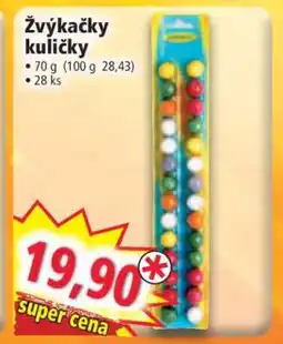 Norma Žvýkačky kuličky nabídka