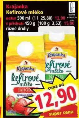 Norma Krajanka kefírové mléko nabídka
