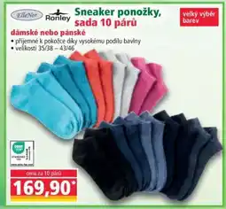 Norma Sneaker ponožky, sada 10 párů nabídka