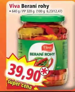 Norma Viva Beraní rohy nabídka