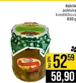 Jip Náhlík polévka knedlíčková nabídka