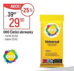 Globus OHO Čistící ubrousky nabídka