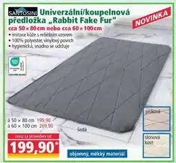 Norma Univerzální/koupelnová předložka „Rabbit Fake Fur“ nabídka