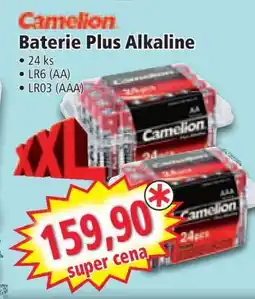 Norma Camelion Baterie Plus Alkaline nabídka