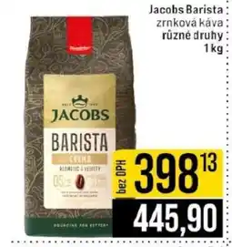 Jip Jacobs Barista nabídka