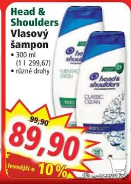 Norma Head & Shoulders Vlasový šampon nabídka