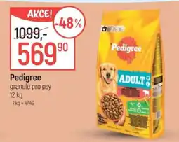 Globus Pedigree granule pro psy 12 kg nabídka