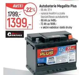 Globus Autobaterie Megalite Plus nabídka
