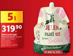 Lidl Jelen prací gel, 111 pracích dávek nabídka