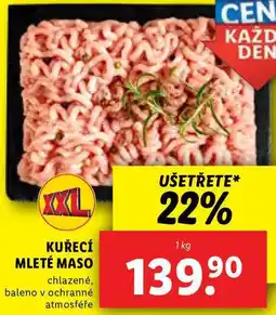 Lidl KUŘECÍ MLETÉ MASO, 1 kg nabídka