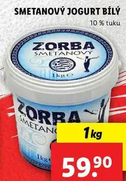 Lidl SMETANOVÝ JOGURT BÍLÝ, 1 kg nabídka