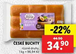 Lidl ČESKÉ BUCHTY, 360 g nabídka
