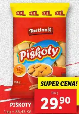 Lidl PIŠKOTY, 350 g nabídka