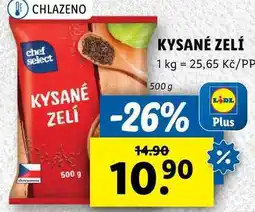 Lidl KYSANÉ ZELÍ, 500 g nabídka
