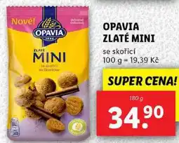 Lidl OPAVIA ZLATÉ MINI, 180 g nabídka