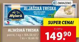 Lidl ALJAŠSKÁ TRESKA, 9x 100 g nabídka