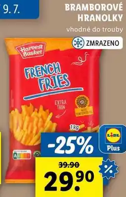 Lidl BRAMBOROVÉ HRANOLKY, 1 kg nabídka
