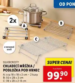 Lidl CHLADICÍ MŘÍŽKA/PODLOŽKA POD HRNEC nabídka