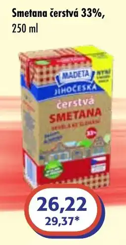 ČEPOS Smetana čerstvá 33% nabídka