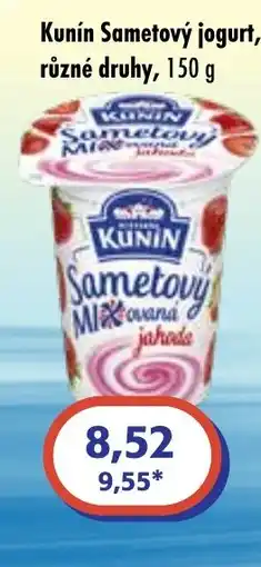 ČEPOS Kunín Sametový jogurt nabídka