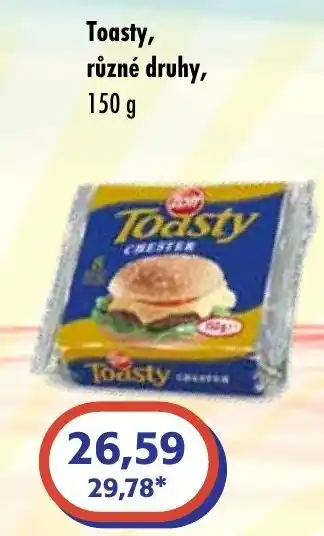 ČEPOS Zott Toasty nabídka