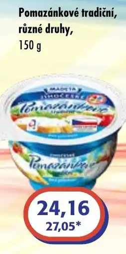 ČEPOS Pomazánkové tradiční nabídka