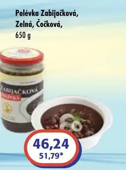 ČEPOS Polévka Zabijačková, Zelná, Čočková nabídka