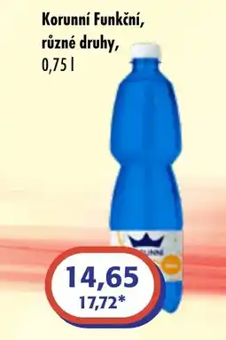 ČEPOS Korunní Funkční nabídka