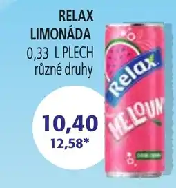ČEPOS Relax limonáda nabídka