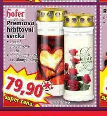 Norma Pprémiová hřbitovní svíčka nabídka