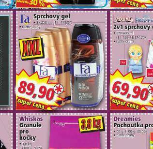 Norma Fa sprchový gel nabídka