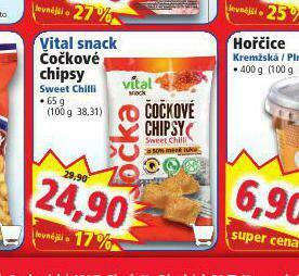 Norma Čočkové chipsy nabídka