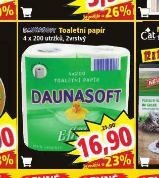 Norma Daunasoft toaletní papír nabídka