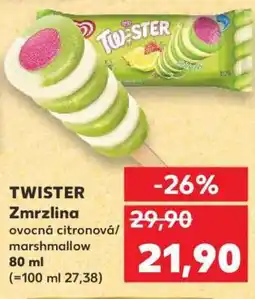 Kaufland TWISTER Zmrzlina nabídka