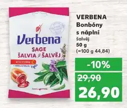 Kaufland VERBENA Bonbóny s náplní šalvěj nabídka