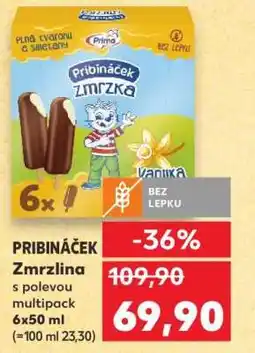Kaufland Pribináček Zmrzlina nabídka