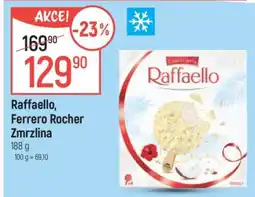 Globus Raffaello, Ferrero Rocher Zmrzlina nabídka