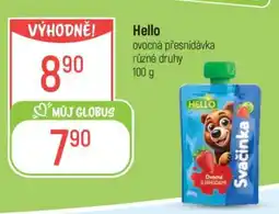 Globus Hello Ovocná přesnídávka nabídka