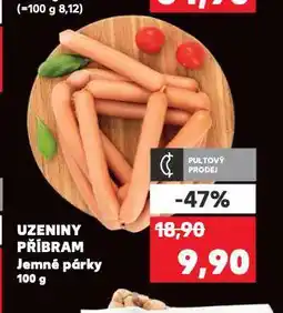 Kaufland Jemné párky nabídka