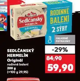 Kaufland Sedlčanský hernelín original nabídka